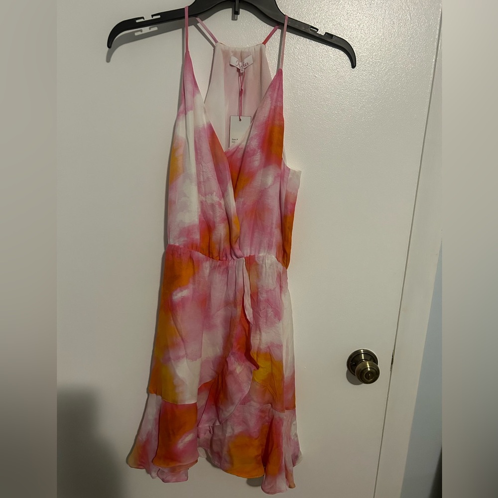 Parker Tie Dye Mini Dress NWT
